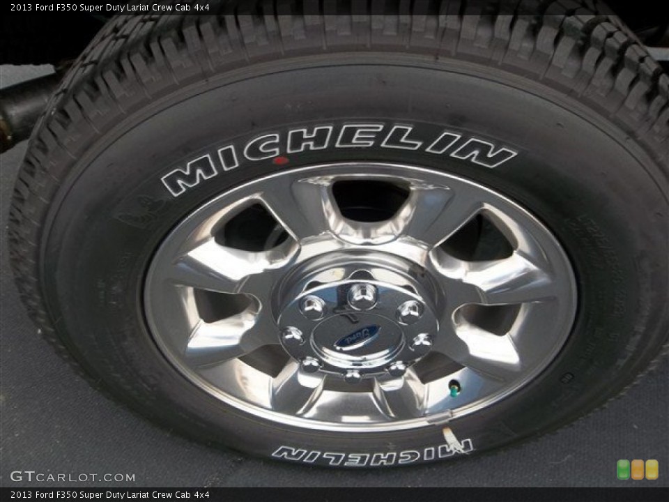2013 Ford F350 Super Duty Lariat Crew Cab 4x4 Wheel and Tire Photo #75872279