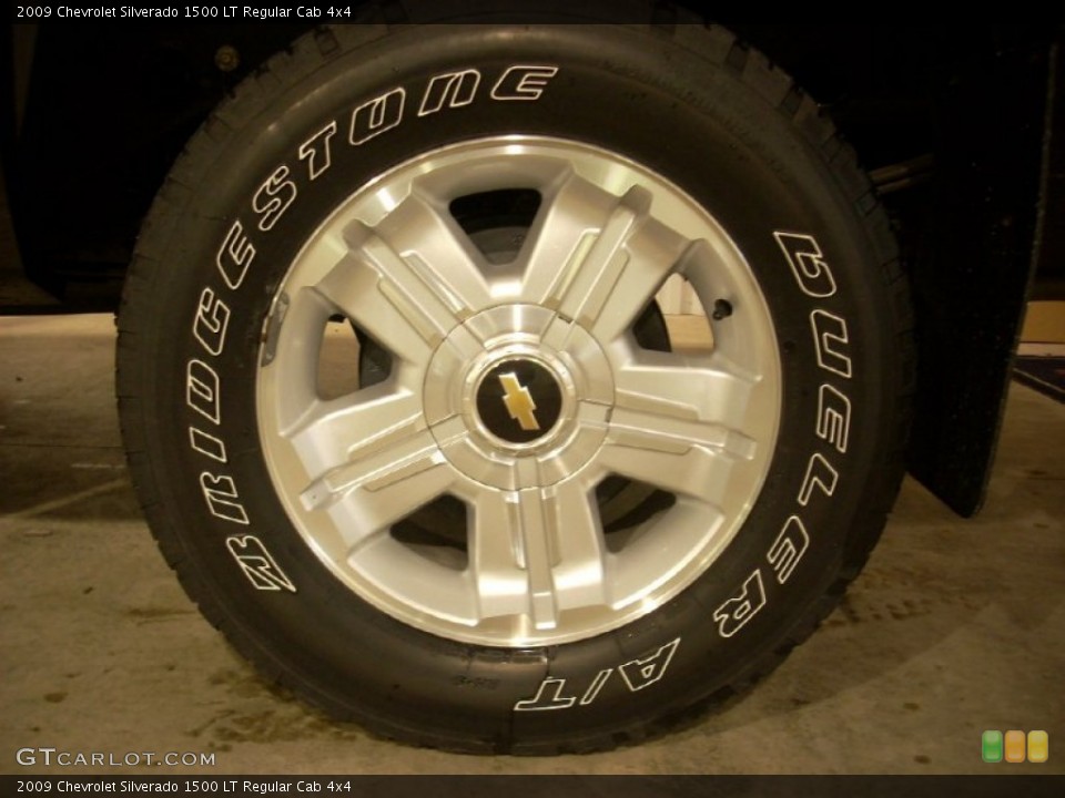 2009 Chevrolet Silverado 1500 LT Regular Cab 4x4 Wheel and Tire Photo #75881838