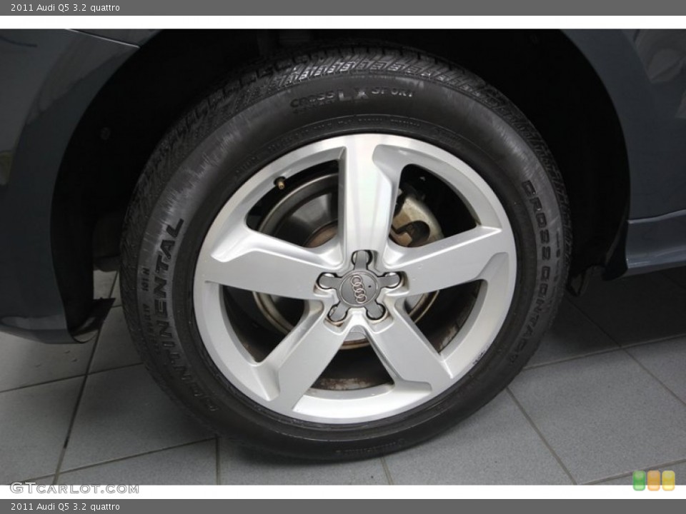 2011 Audi Q5 3.2 quattro Wheel and Tire Photo #75887847