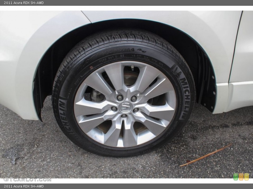 2011 Acura RDX SH-AWD Wheel and Tire Photo #75888219