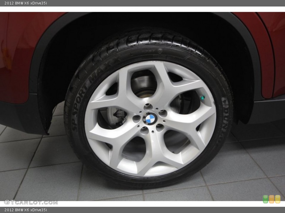 2012 BMW X6 xDrive35i Wheel and Tire Photo #75893411