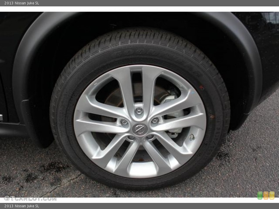 2013 Nissan Juke SL Wheel and Tire Photo #75896537