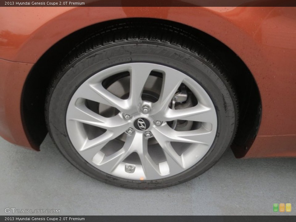 2013 Hyundai Genesis Coupe 2.0T Premium Wheel and Tire Photo #75903360