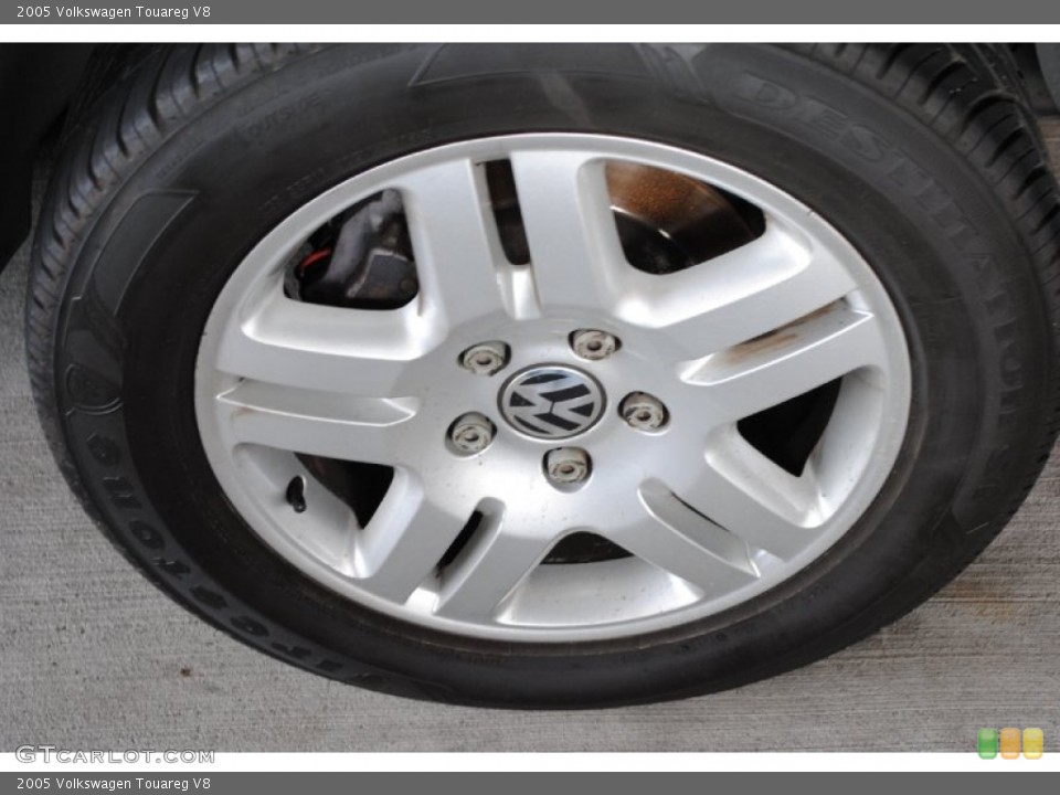 2005 Volkswagen Touareg V8 Wheel and Tire Photo #75904022