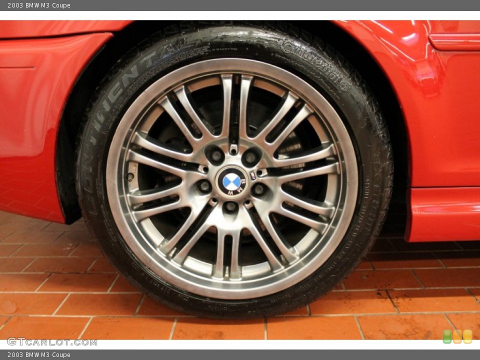 2003 BMW M3 Coupe Wheel and Tire Photo #75905817