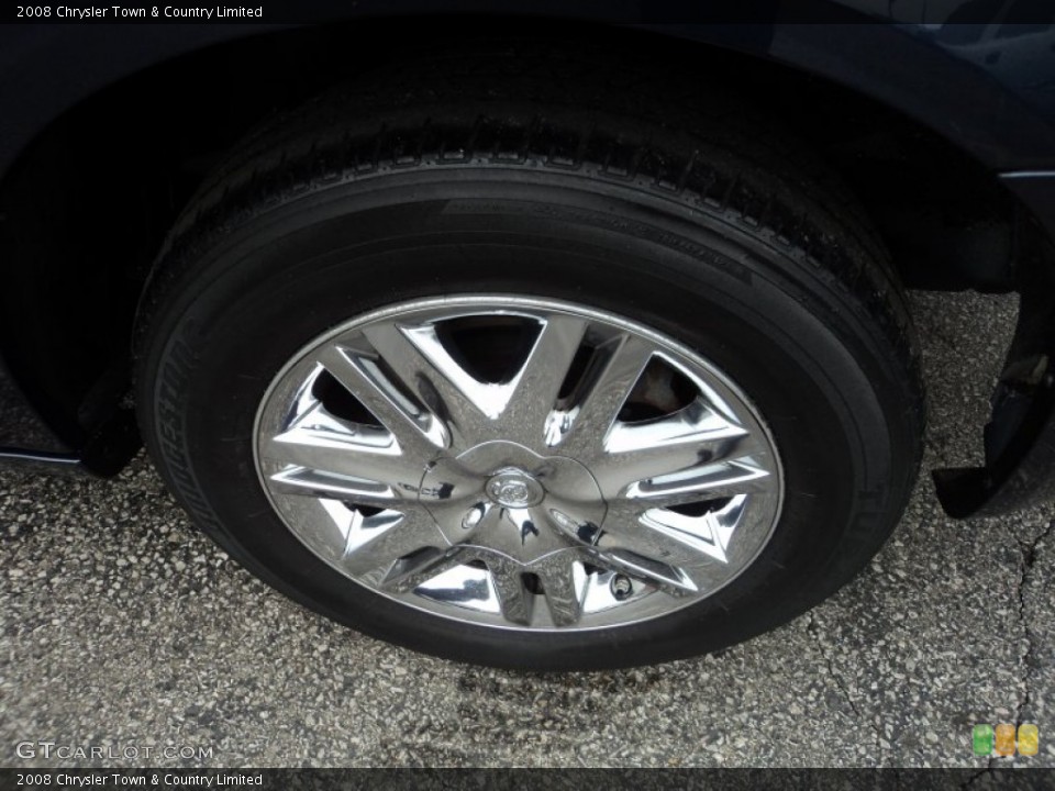 2008 Chrysler Town & Country Limited Wheel and Tire Photo #75908209