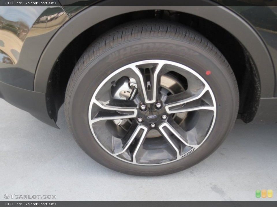 2013 Ford Explorer Sport 4WD Wheel and Tire Photo #75908447