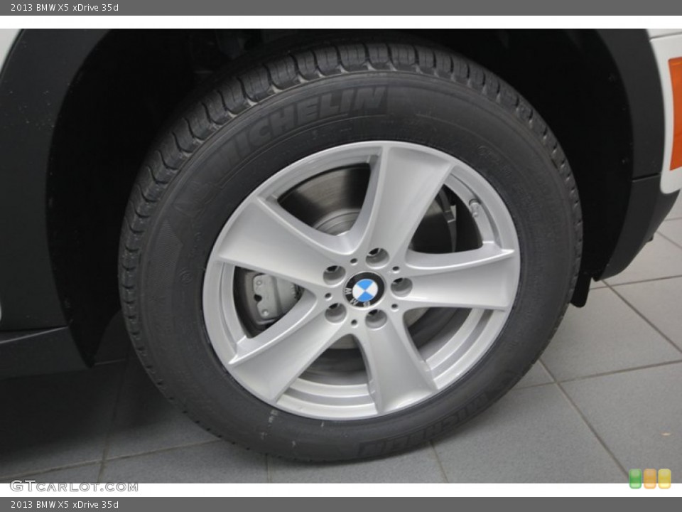 2013 BMW X5 xDrive 35d Wheel and Tire Photo #75909557