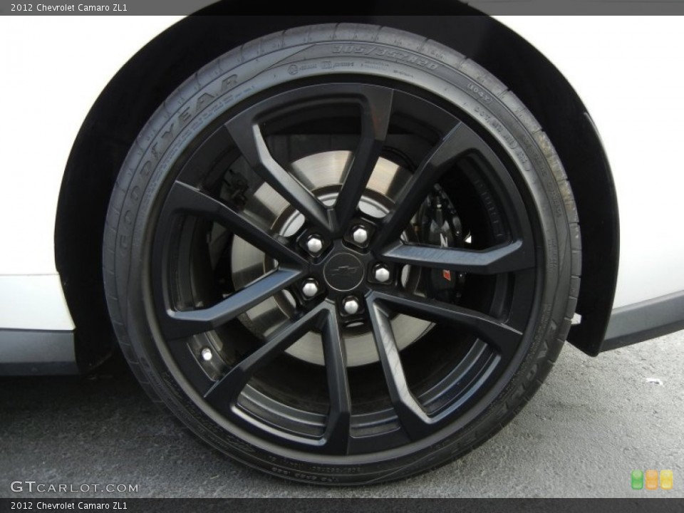 2012 Chevrolet Camaro ZL1 Wheel and Tire Photo #75912404