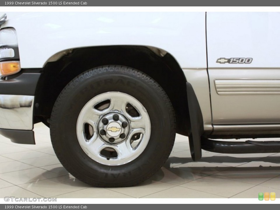 1999 Chevrolet Silverado 1500 LS Extended Cab Wheel and Tire Photo #75914090