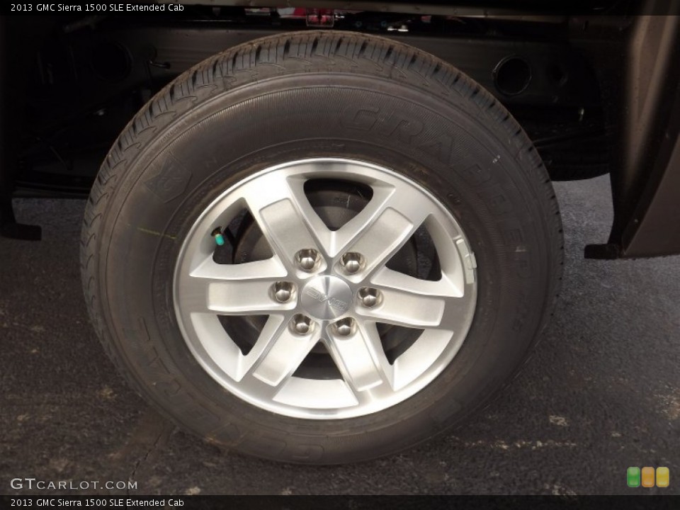2013 GMC Sierra 1500 SLE Extended Cab Wheel and Tire Photo #75914861