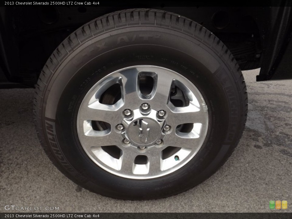 2013 Chevrolet Silverado 2500HD LTZ Crew Cab 4x4 Wheel and Tire Photo #75918293
