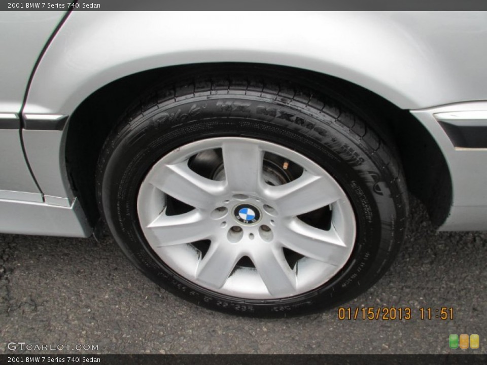 2001 BMW 7 Series Wheels and Tires