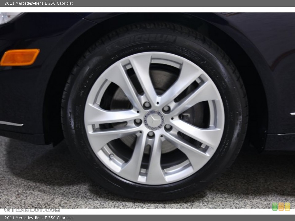 2011 Mercedes-Benz E 350 Cabriolet Wheel and Tire Photo #75926836