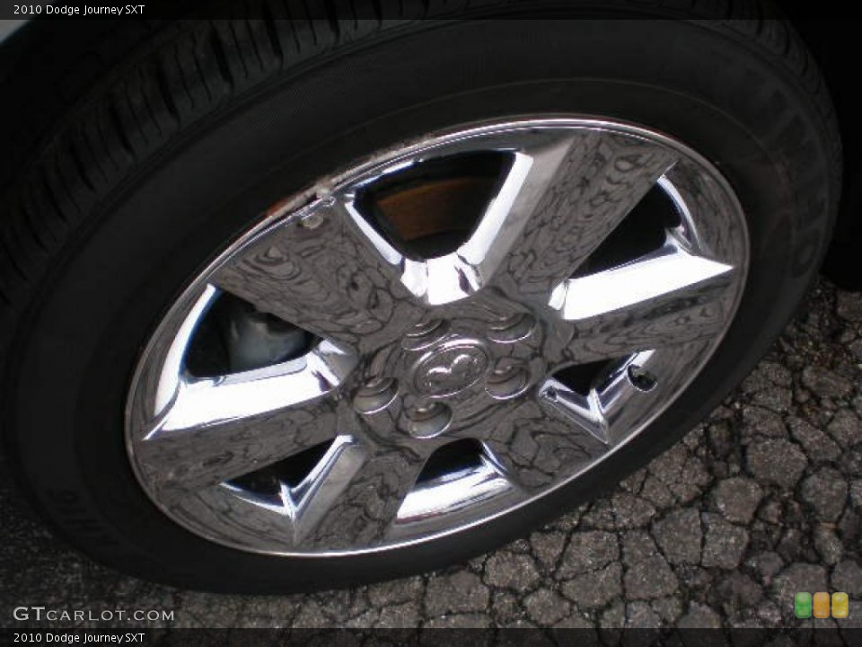 2010 Dodge Journey SXT Wheel and Tire Photo #75928223