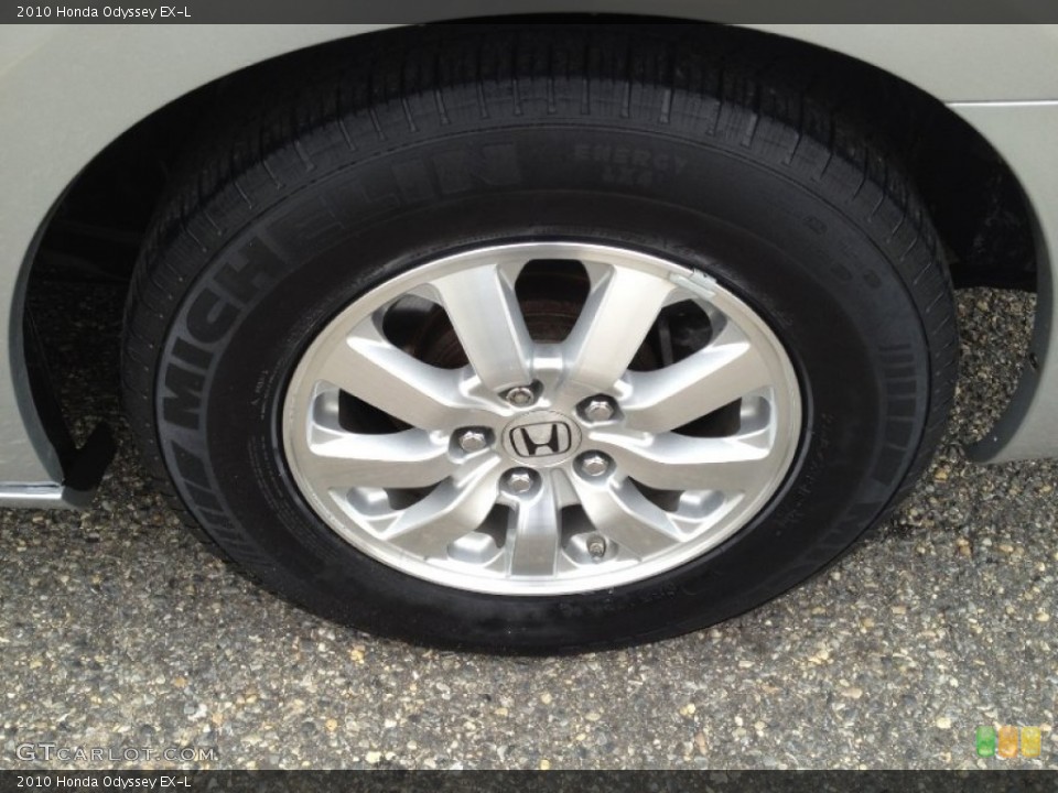 2010 Honda Odyssey EX-L Wheel and Tire Photo #75929329