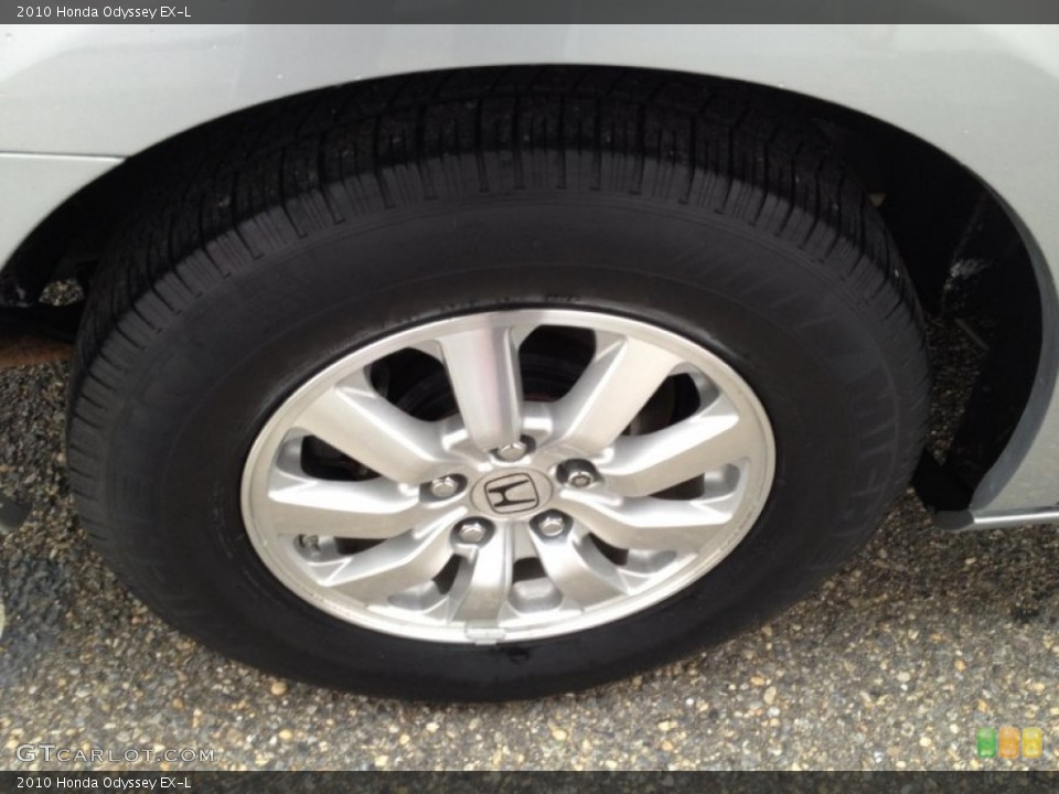 2010 Honda Odyssey EX-L Wheel and Tire Photo #75929740