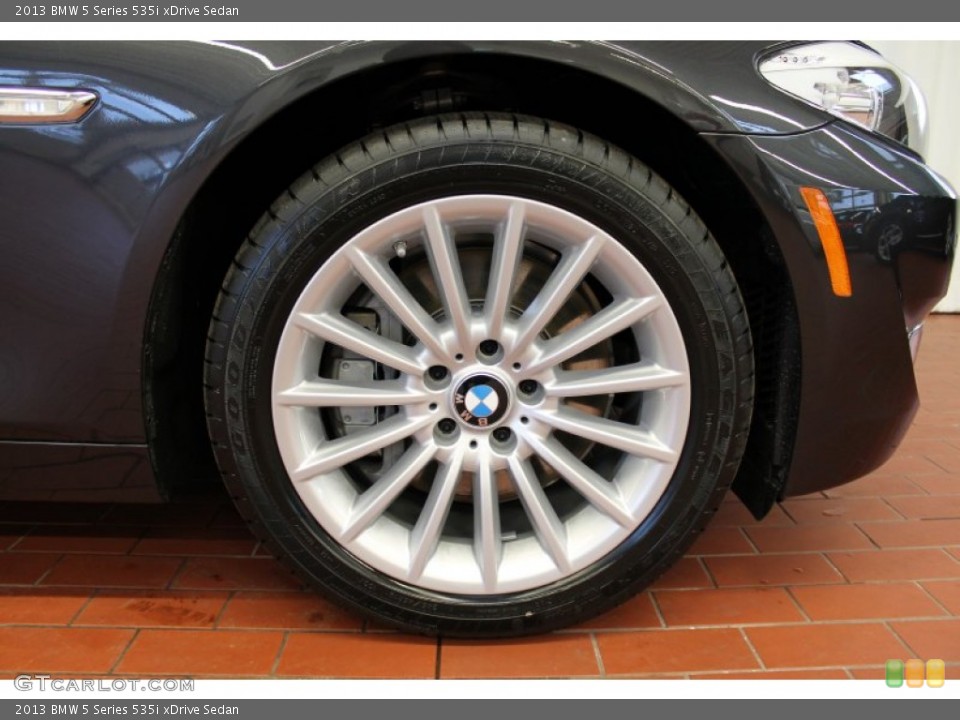 2013 BMW 5 Series 535i xDrive Sedan Wheel and Tire Photo #75933820