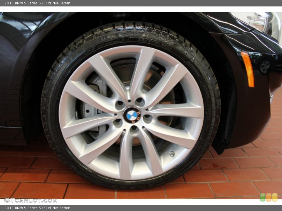2013 BMW 5 Series 535i xDrive Sedan Wheel and Tire Photo #75934714