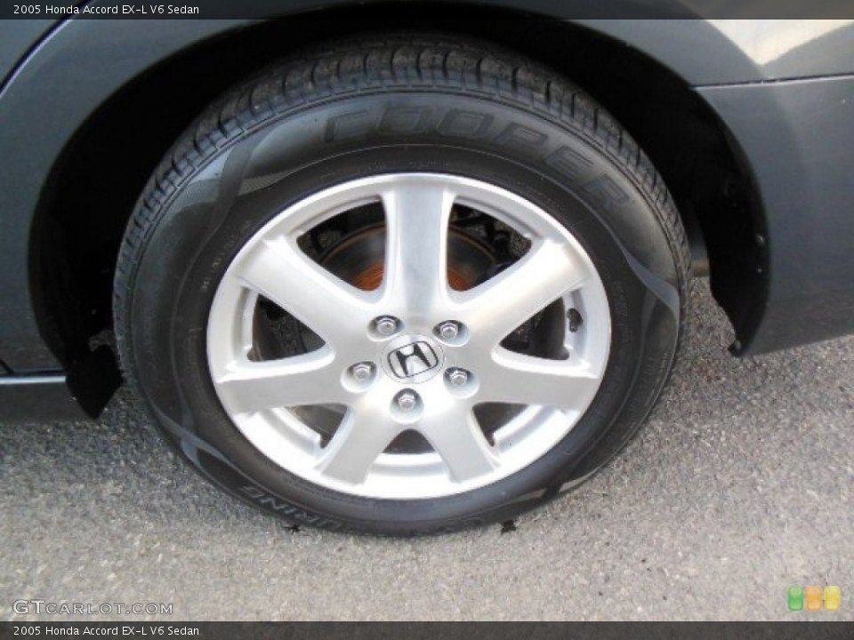 2005 Honda Accord EX-L V6 Sedan Wheel and Tire Photo #75935596