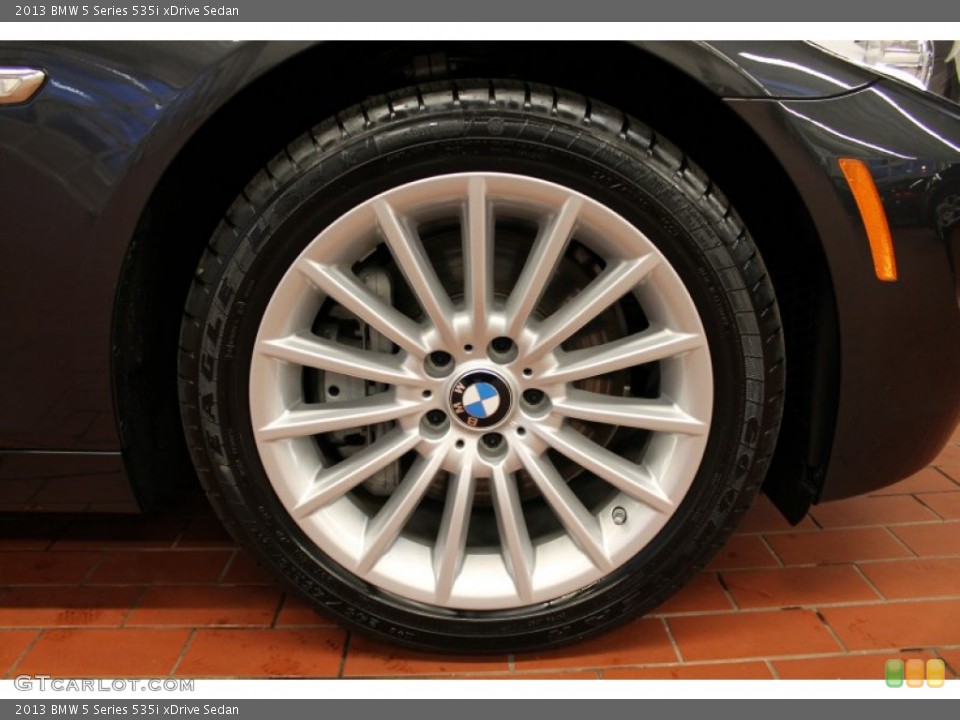 2013 BMW 5 Series 535i xDrive Sedan Wheel and Tire Photo #75935644
