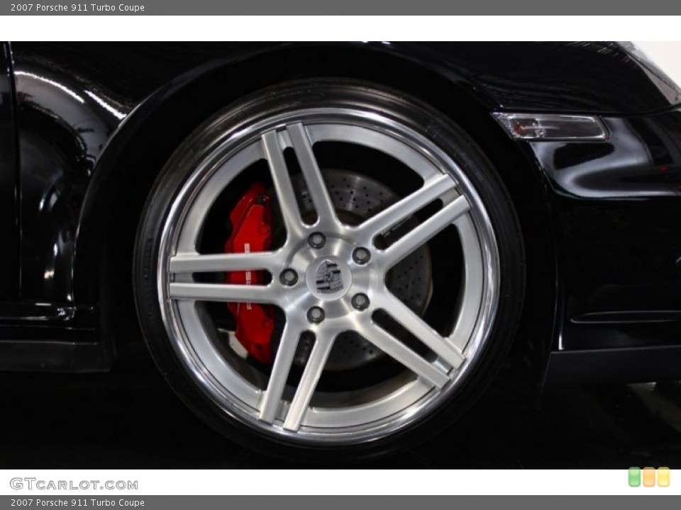 2007 Porsche 911 Turbo Coupe Wheel and Tire Photo #75936913