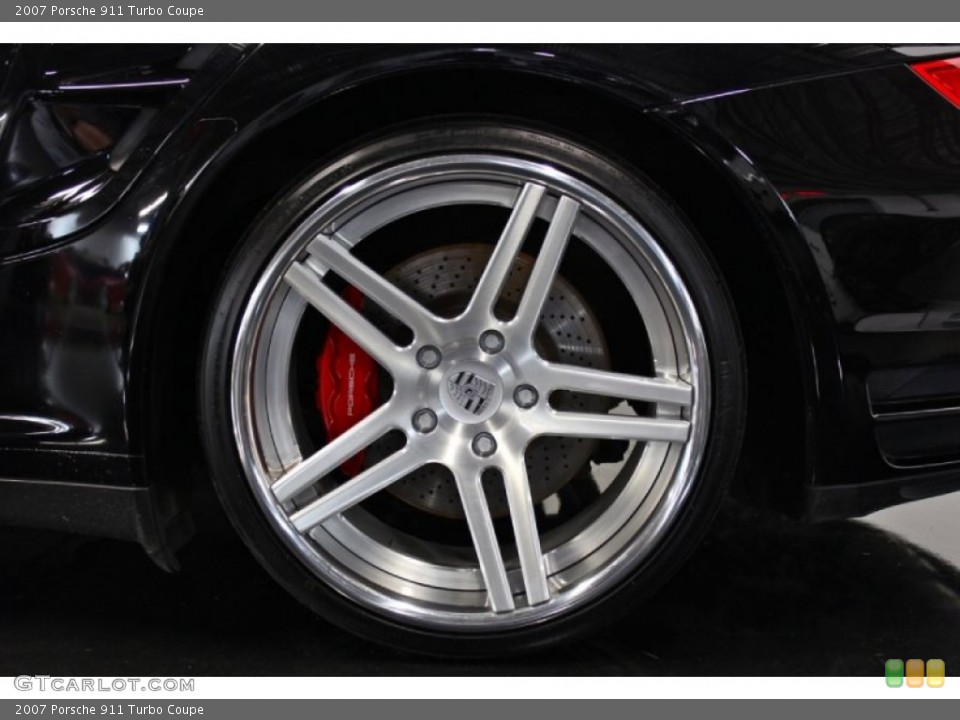 2007 Porsche 911 Turbo Coupe Wheel and Tire Photo #75936935