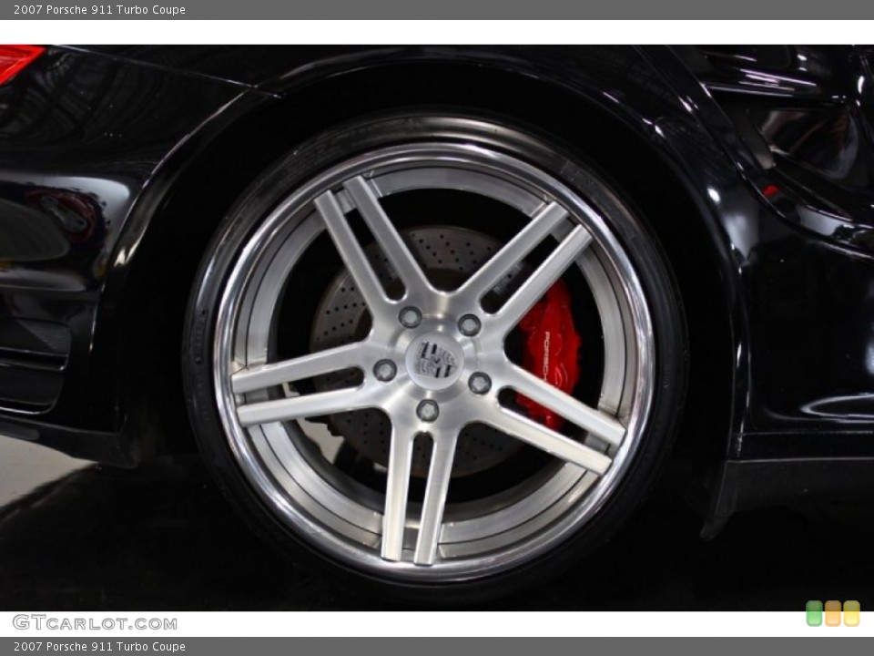2007 Porsche 911 Turbo Coupe Wheel and Tire Photo #75936955