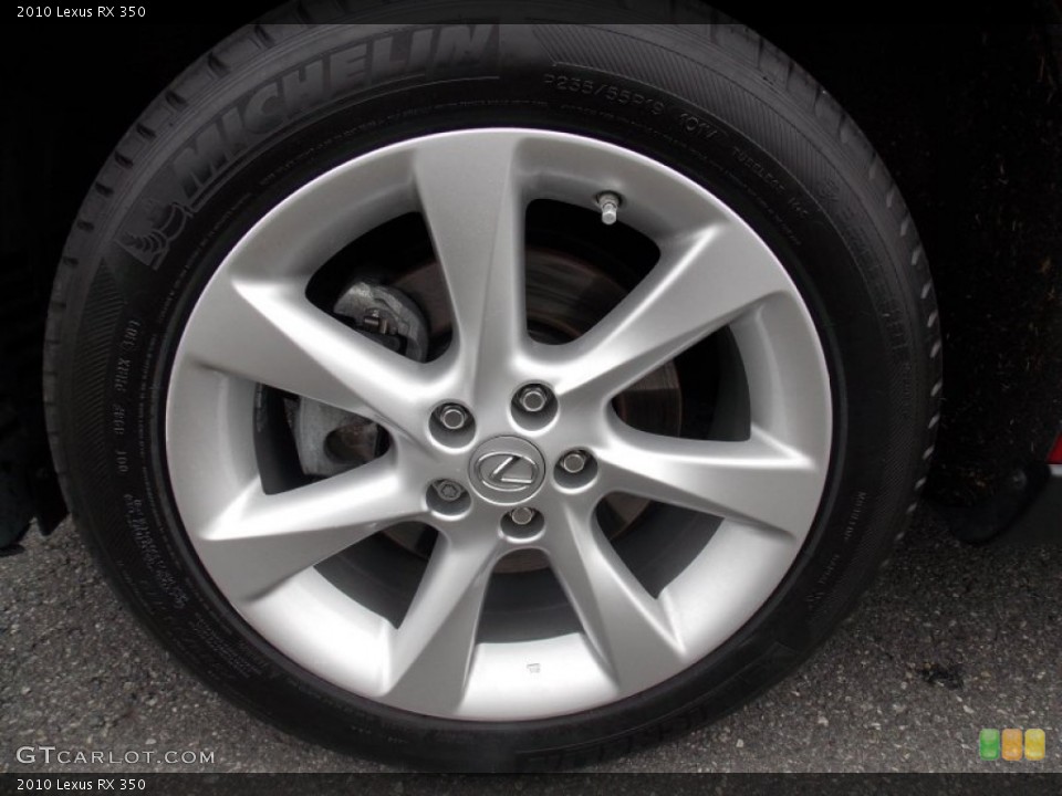 2010 Lexus RX 350 Wheel and Tire Photo #75941335