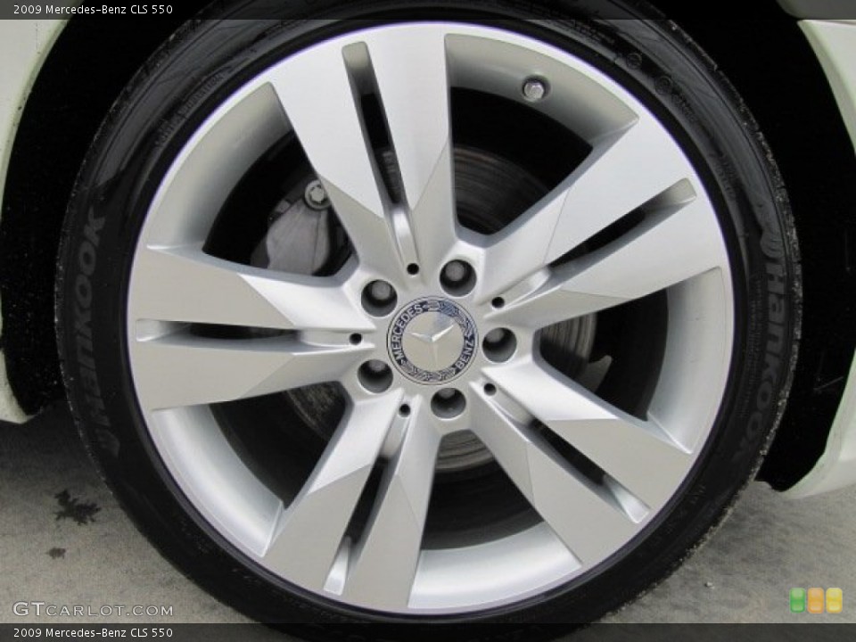 2009 Mercedes-Benz CLS 550 Wheel and Tire Photo #75943354