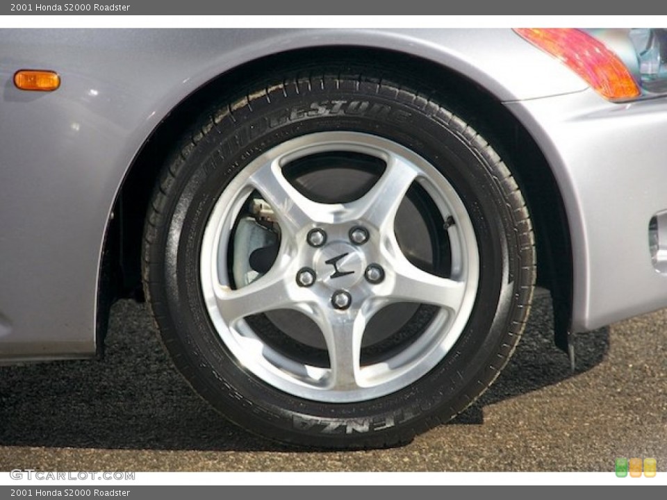 2001 Honda S2000 Roadster Wheel and Tire Photo #75946418