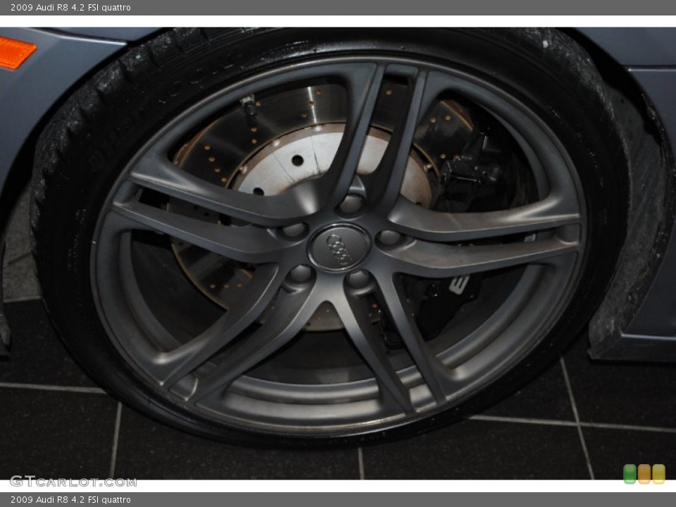 2009 Audi R8 4.2 FSI quattro Wheel and Tire Photo #75950471