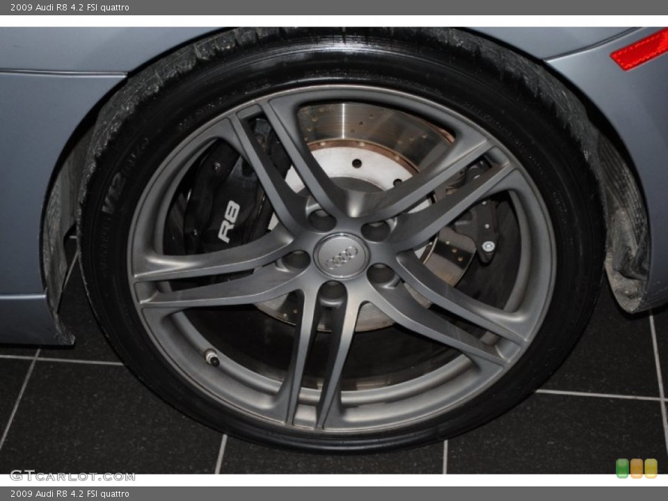 2009 Audi R8 4.2 FSI quattro Wheel and Tire Photo #75950489