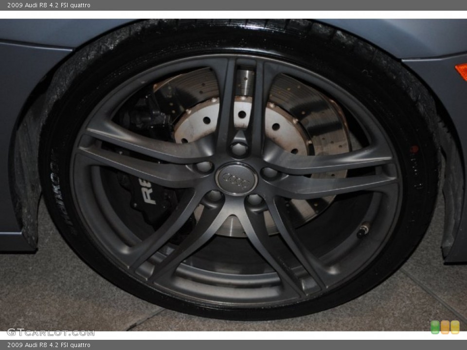 2009 Audi R8 4.2 FSI quattro Wheel and Tire Photo #75950654