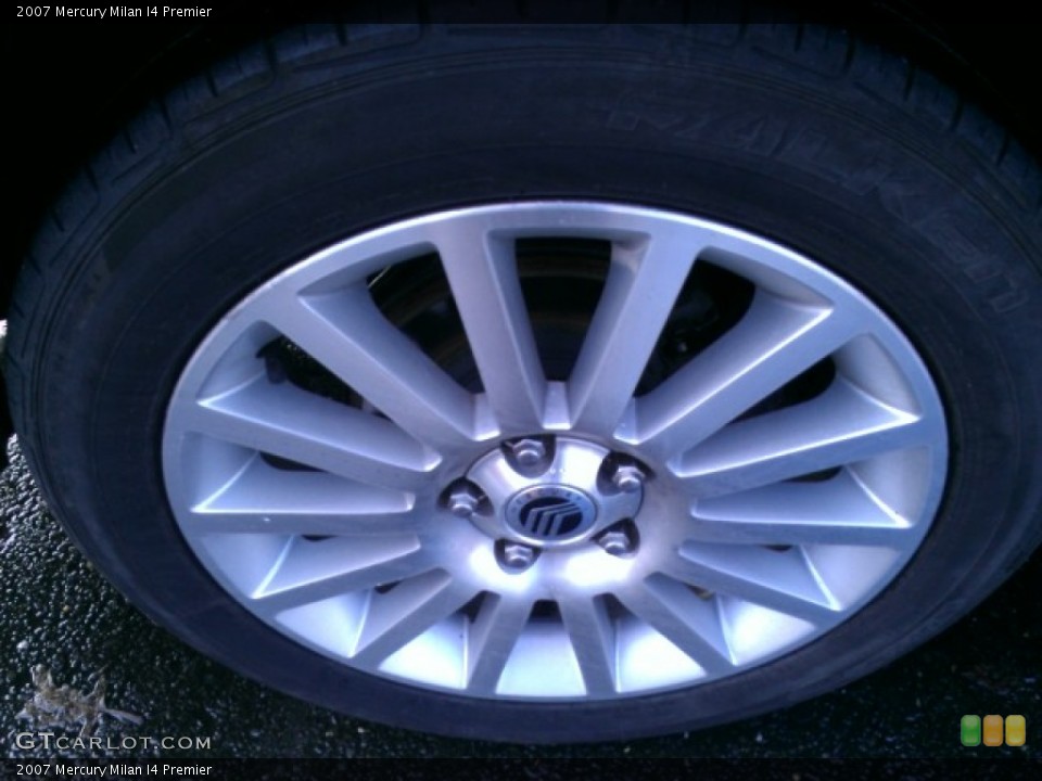 2007 Mercury Milan I4 Premier Wheel and Tire Photo #75955111