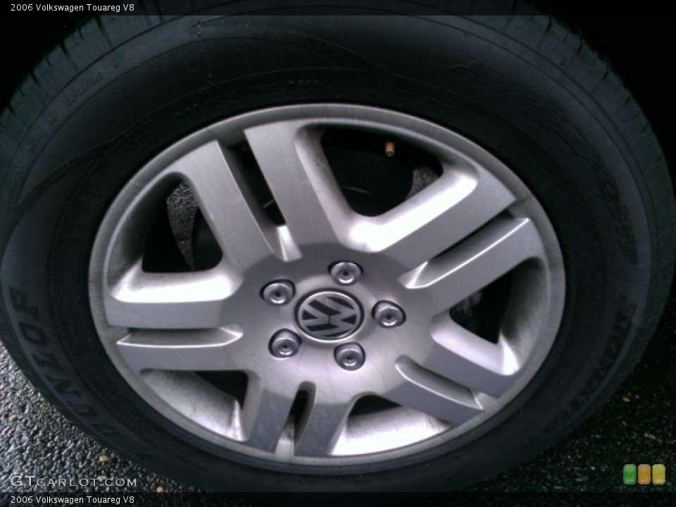 2006 Volkswagen Touareg V8 Wheel and Tire Photo #75956245