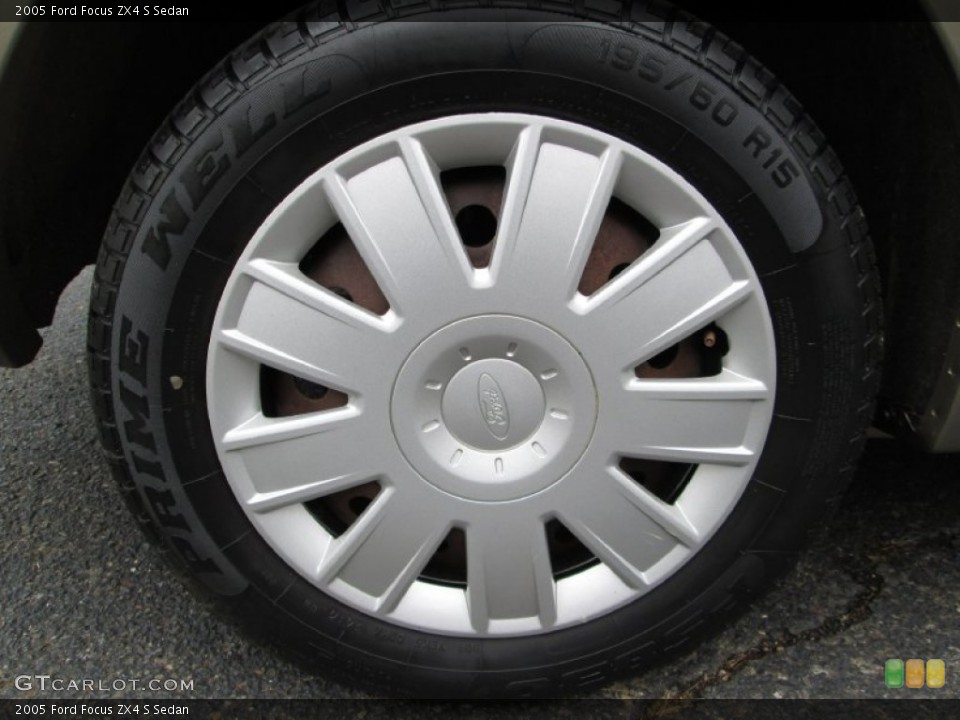 2005 Ford Focus ZX4 S Sedan Wheel and Tire Photo #75958279