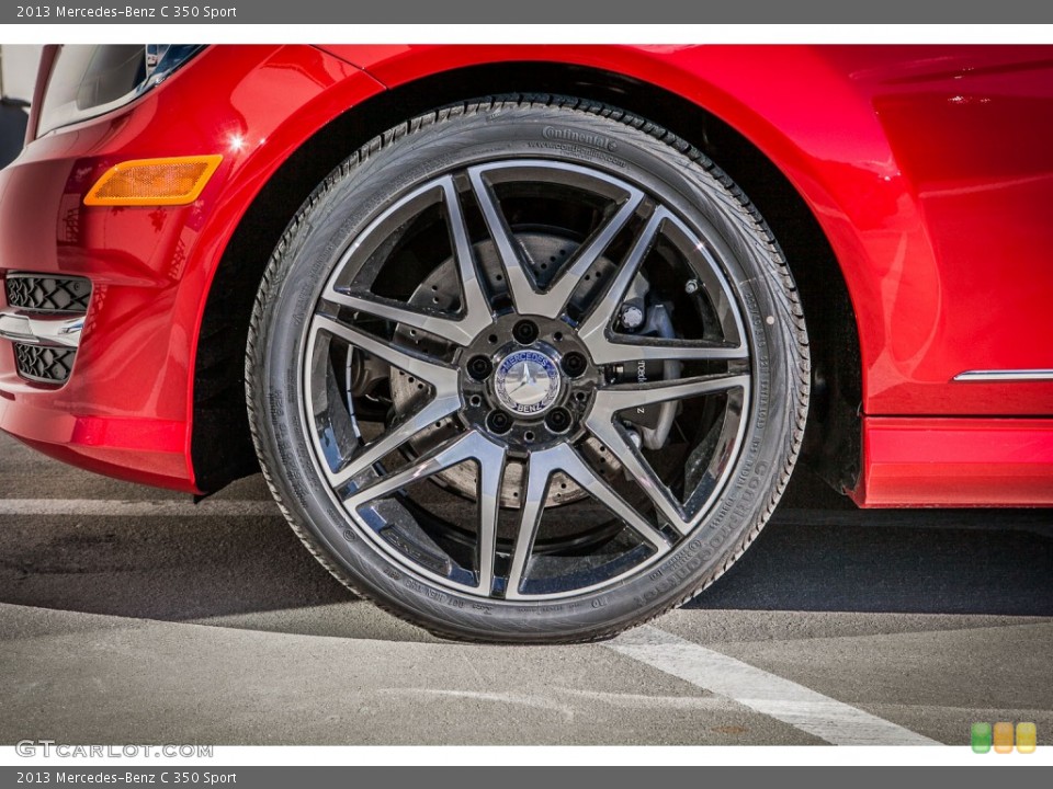 2013 Mercedes-Benz C 350 Sport Wheel and Tire Photo #75961441