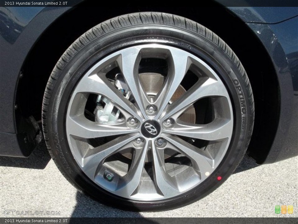 2013 Hyundai Sonata Limited 2.0T Wheel and Tire Photo #75962449