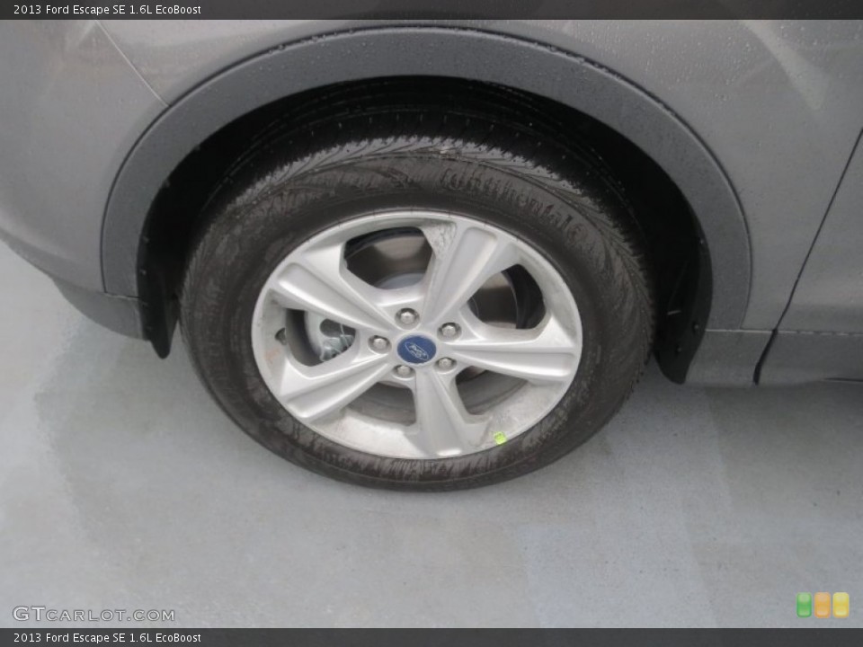 2013 Ford Escape SE 1.6L EcoBoost Wheel and Tire Photo #75969750