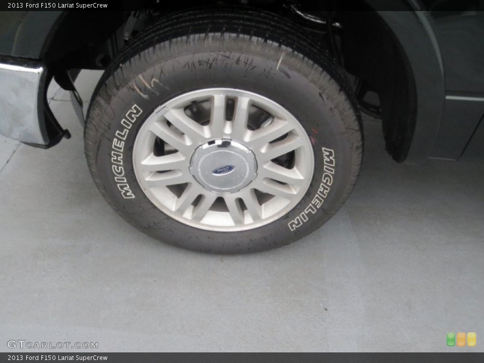 2013 Ford F150 Lariat SuperCrew Wheel and Tire Photo #75970318