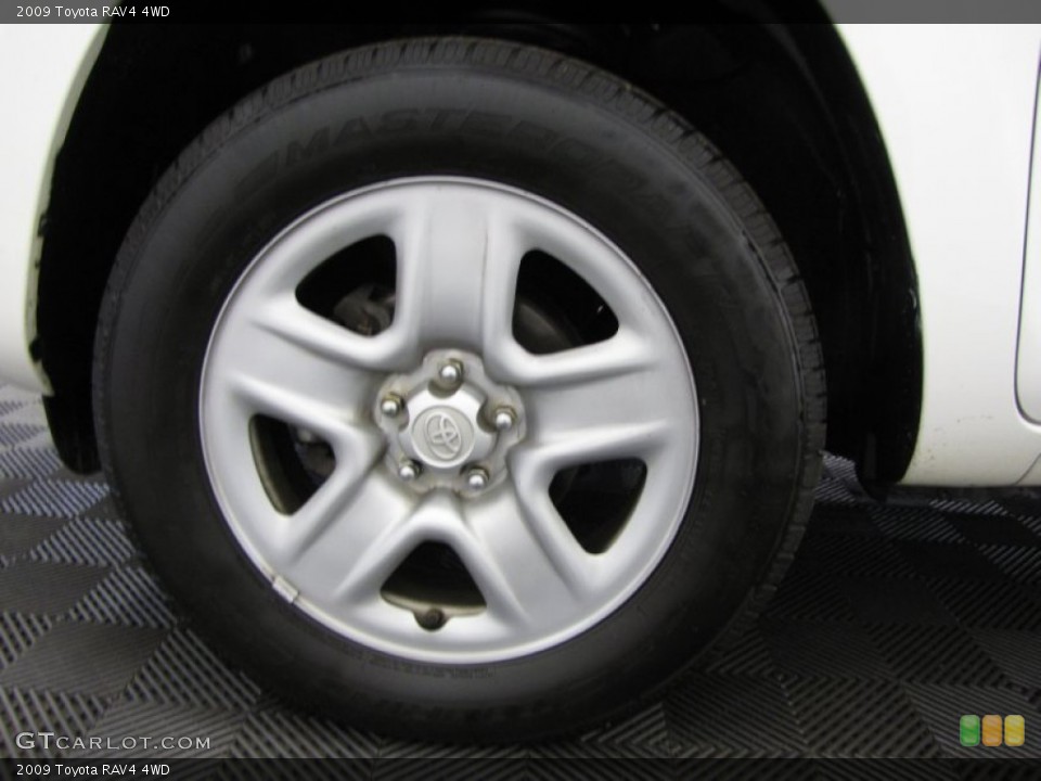 2009 Toyota RAV4 4WD Wheel and Tire Photo #75970972