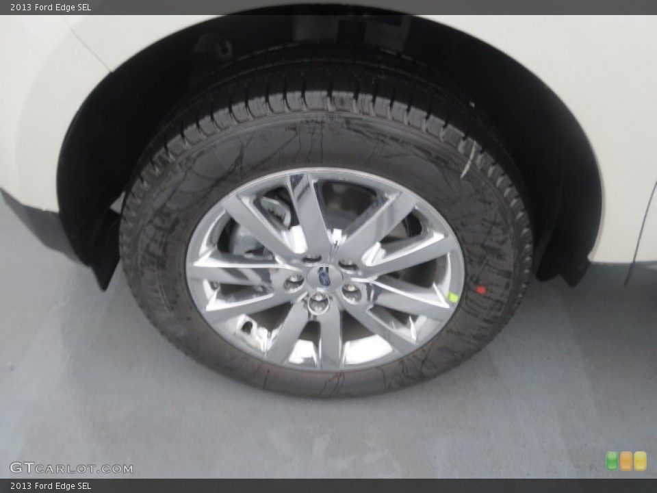 2013 Ford Edge SEL Wheel and Tire Photo #75971698