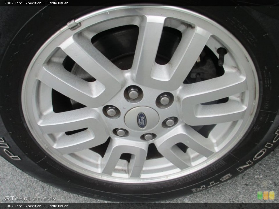 2007 Ford Expedition EL Eddie Bauer Wheel and Tire Photo #75975526