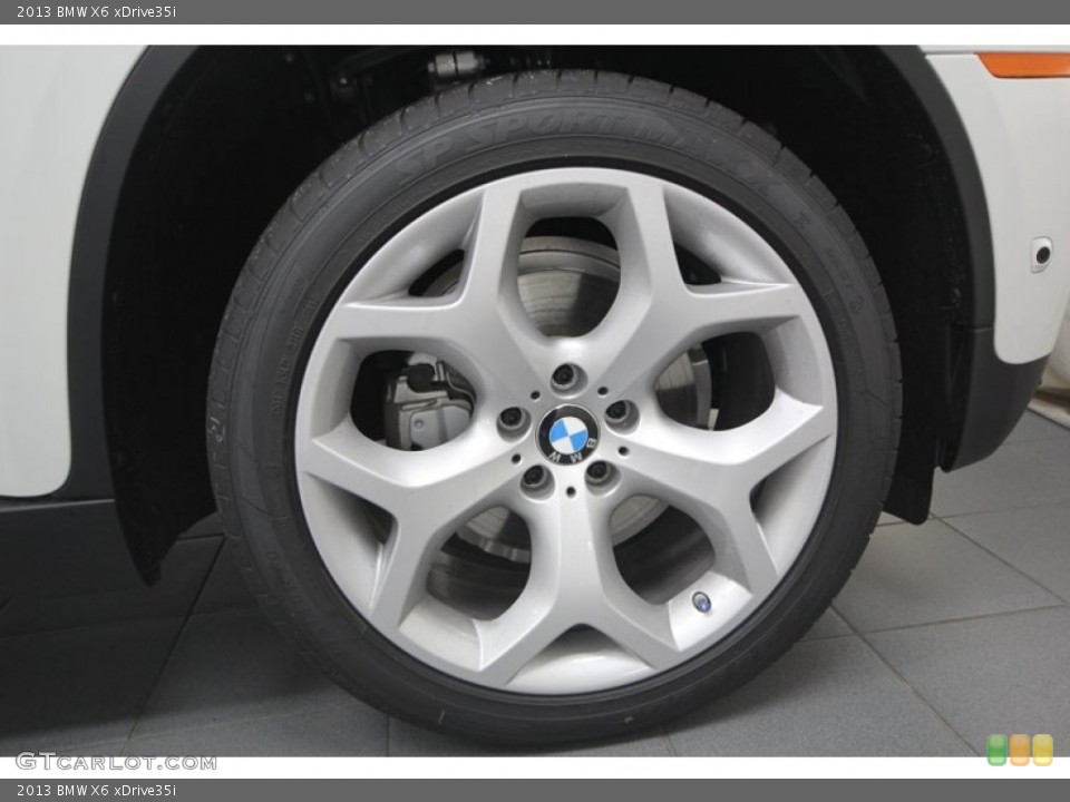 2013 BMW X6 xDrive35i Wheel and Tire Photo #75975913