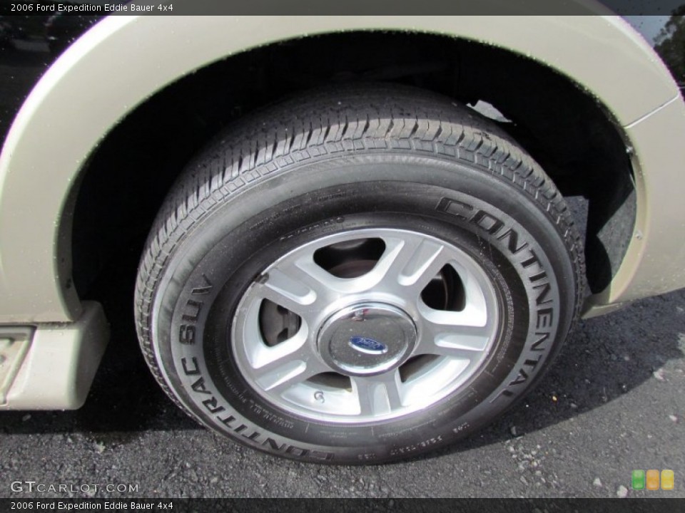 2006 Ford Expedition Eddie Bauer 4x4 Wheel and Tire Photo #75979189
