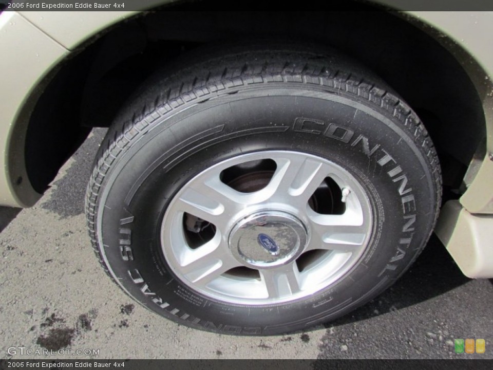 2006 Ford Expedition Eddie Bauer 4x4 Wheel and Tire Photo #75979290