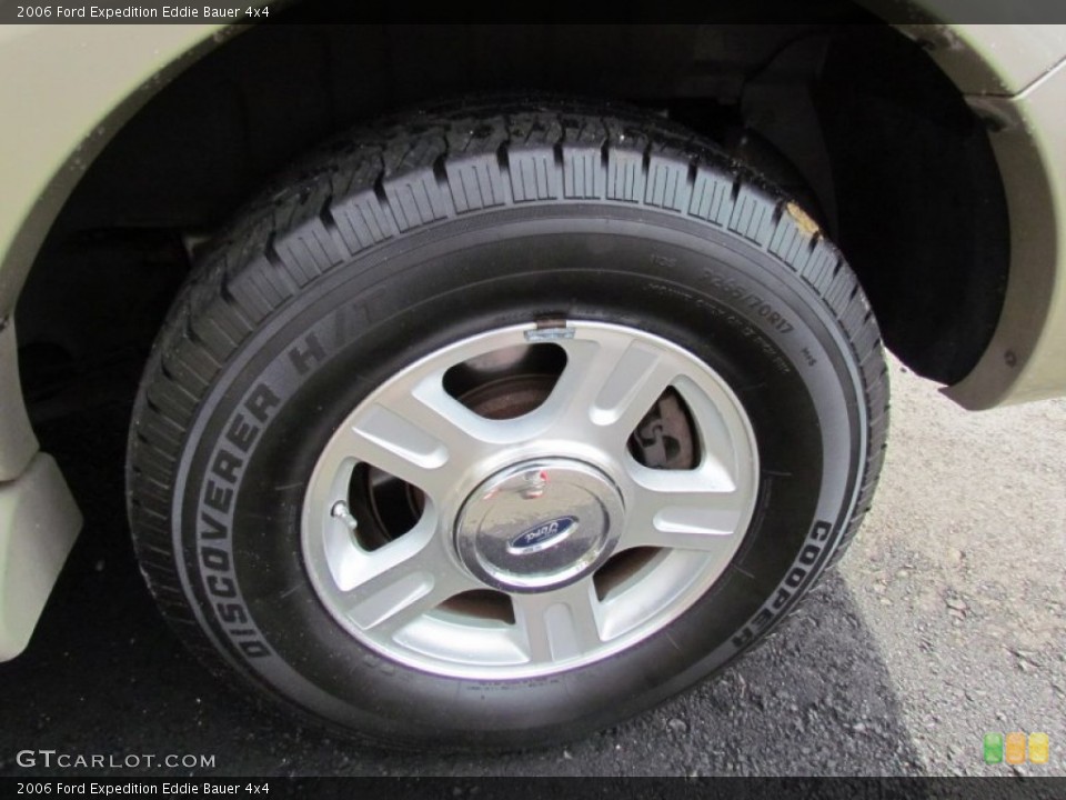2006 Ford Expedition Eddie Bauer 4x4 Wheel and Tire Photo #75979456