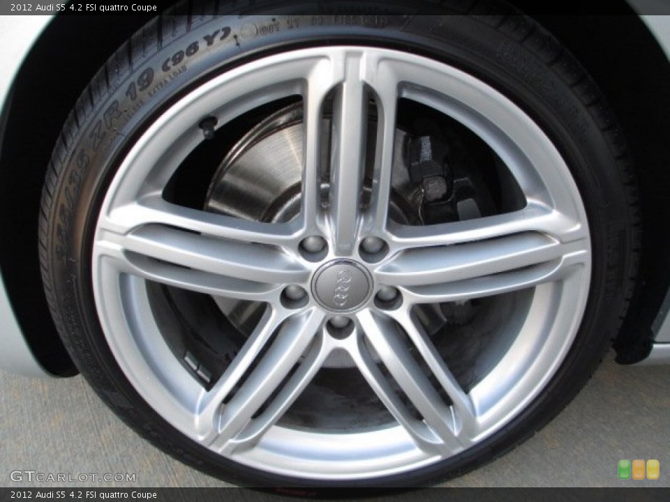 2012 Audi S5 4.2 FSI quattro Coupe Wheel and Tire Photo #75983839