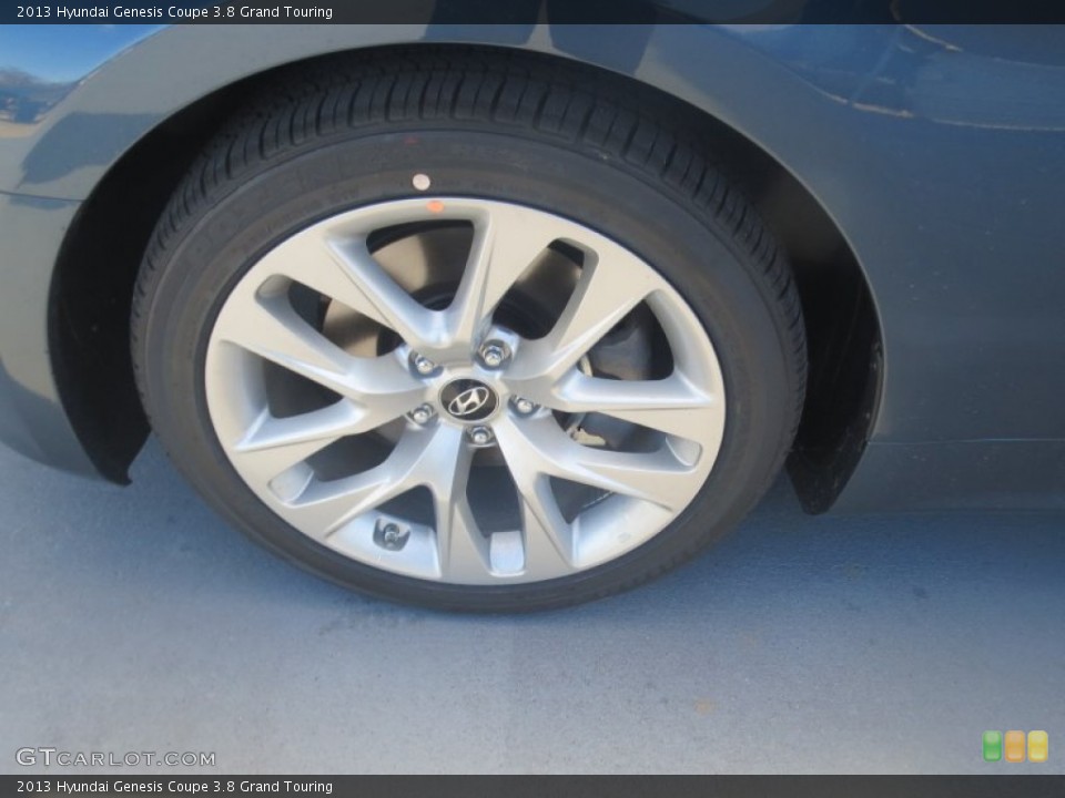 2013 Hyundai Genesis Coupe 3.8 Grand Touring Wheel and Tire Photo #75986428